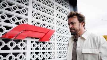 Fernando Alonso (Aston Martin). Sao Paulo, Brasil. F1 2025.