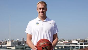 El norteamericano Luke Sikma, jugador del Alba Berlin.