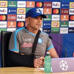 Spalletti se lesiona y ataca al ‘topo’ de la ciudad deportiva