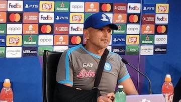 Spalletti se lesiona y ataca al ‘topo’ de la ciudad deportiva