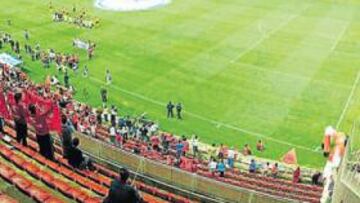 <b>AMBIENTAZO. </b>El Sánchez Pizjuán colgará el cartel de 'No hay billetes' el próximo sábado en el partido contra el Real Madrid.