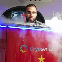 Carvajal: una recuperación a -188 grados para estar en el Mundial