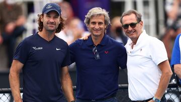 El 'Team Nadal', b¨¢sico en la resurrecci¨®n de Rafa