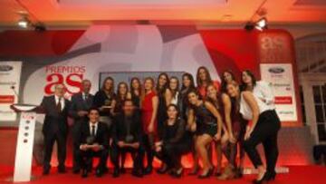 Simeone, Márquez y las chicas del waterpolo, Premios AS 2013