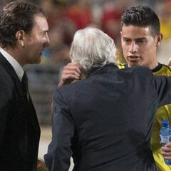 Néstor Lorenzo: No me imagino una Selección sin James