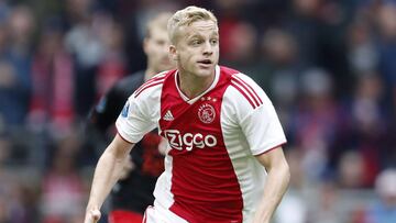 Donny van de Beek, jugador del Ajax.