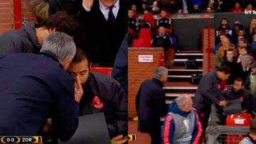 Mourinho se enfureció con sus ayudantes por culpa de Pogba