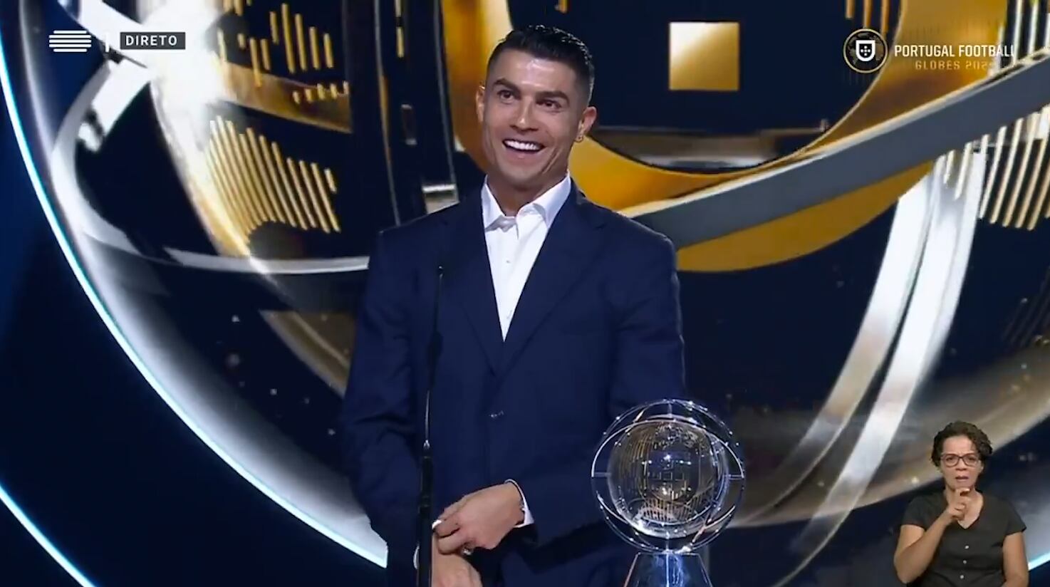 La confesión de Cristiano tras recibir el premio más prestigioso de la FPF