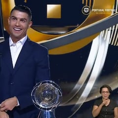 La confesión de Cristiano tras recibir el premio más prestigioso de la FPF