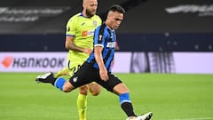 Presión por Lautaro Martínez