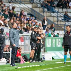 Cristóbal: “Enorgullece jugar contra el Valladolid cuando hace poco lo hacíamos con su filial”