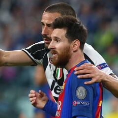 Messi, fuera del once de la Champions de France Football