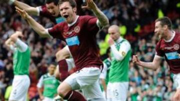 El Hearts gana la Copa escocesa ante el Hibernian