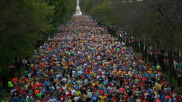 La Maratón de Madrid sigue aumentando su participación cada año.