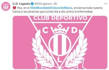 El mundo del deporte se tiñe de rosa en el #DiaMundialdelCancerdeMama