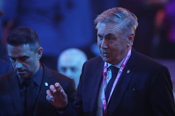Soccer Football - FIFA World Cup 2026 - FIFA World Cup 2026 Draw - John F. Kennedy Center for the Performing Arts, Washington, D.C., U.S. - December 5, 2025 Brazil coach Carlo Ancelotti inside the venue before the FIFA World Cup 2026 Draw Pool via REUTERS/Dan Mullan