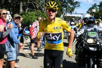 Christopher Froome y su tercer Tour de Francia: El británico Chris Froome volvió a ganar el Tour de Francia, el tercero de manera consecutiva. Una lucha donde peleó codo a codo con Nairo Quintana, pero en la que dejó claro que es el ciclista más completo del momento.