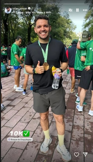 Acusan a Nicolás Larcamón de hacer trampa en una carrera de 10 kilómetros