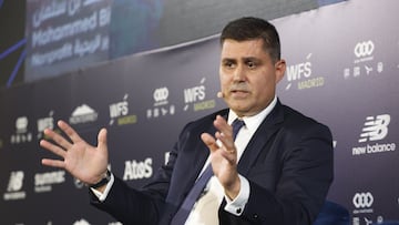 David Aganzo, presidente de la Asociación de Futbolistas Españoles (AFE).