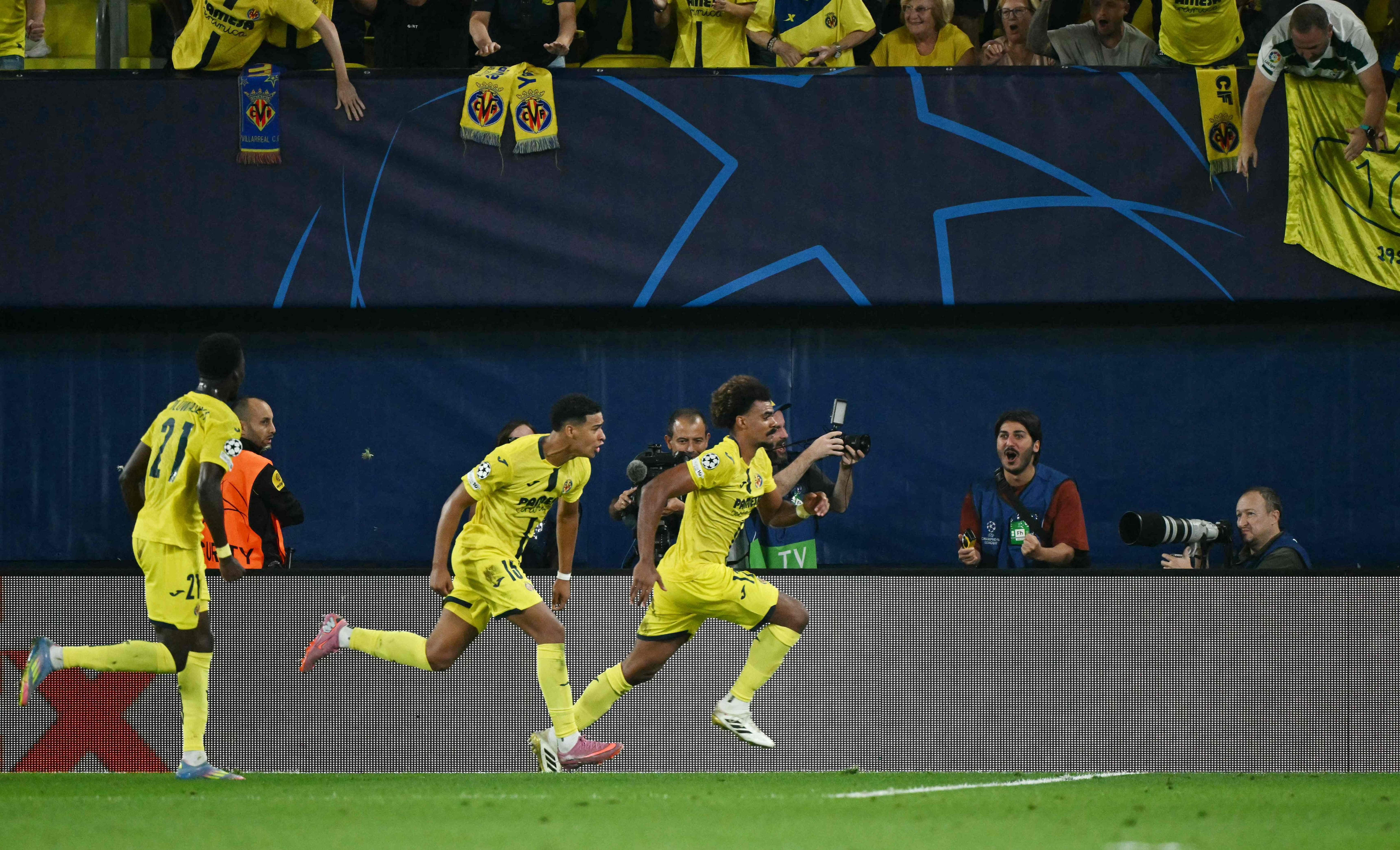 Resumen y goles del Villarreal vs Juventus, jornada 2 de la Champions League 25-26