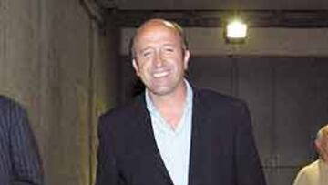 <b>ROTUNDO. </b>Miguel Ángel Lotina no se mordió ayer la lengua.