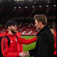 Manchester United recuerda la visita de Tom Brady a Old Trafford