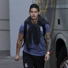 Real Madrid va a Múnich, James se queda poniéndose a punto