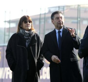 El Barcelona inaugura el 'Campo de entrenamiento Tito Vilanova'