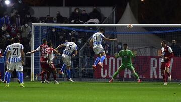 05/01/22 PARTIDO COPA DEL REY AT BALEARES - CELTA DE VIGO GOL LOCAL MANEL 1-0 ATLETICO BALEARES