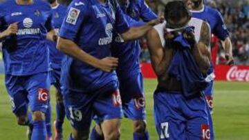 La conexi¨®n entre Barrada y Castro funciona en el Getafe