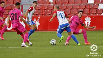 Sporting 2 - Málaga 1: resumen, goles y resultado