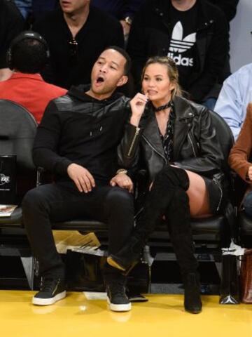 El cantante John Legend y la modelo Chrissy Teigen.