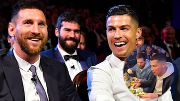 Cristiano y Messi se preparan para el Mundial en México, comiendo tacos