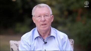 Alex Ferguson habló por primera vez desde su derrame cerebral