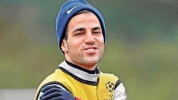 <b>ESTRELLA. </b>Las posibilidades del Arsenal pasan por Cesc Fábregos.