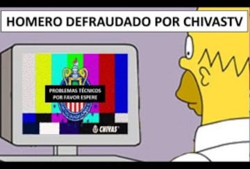 Chivas TV fue blanco de memes por su alto costo y fallar en su primera transmisión