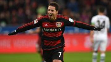 Javier Hernández suma 19 goles con el Bayer Leverkusen.