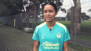 Scarlett Camberos: “Es una responsabilidad portar el ‘10′ del América”
