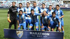 Alineaci&oacute;n del M&aacute;laga contra la Real Sociedad.