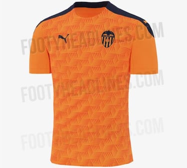 Las posibles camisetas del Valencia 20-21, a escena