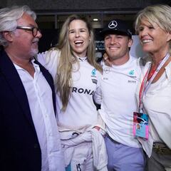 Keke Rosberg: "Hamilton tuvo suerte los dos años anteriores"