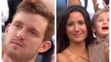 Jarry se emociona al mirar a sus hijos y a su esposa Laura y Roma lo ovaciona: escena inolvidable