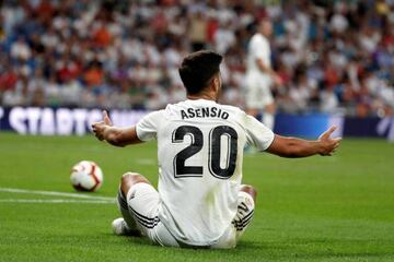 Asensio wearing No. 20: a sight whose days could be numbered