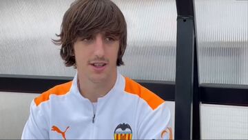 Bryan Gil y su futuro en el Valencia: "Yo soy un mandado"