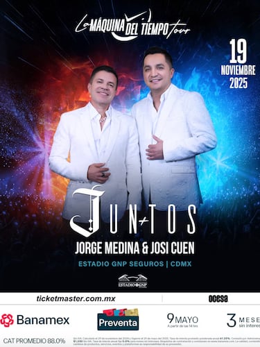 Cancelan concierto de Jorge Medina y Josi Cuen: motivos y cómo recuperar el monto de las entradas