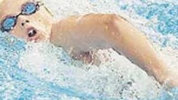 <b>RECORDWOMAN. </b>La francesa Manaudou paró el crono en 4:03.03