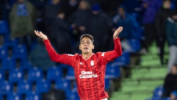 Sergi Cardona, con Las Palmas.