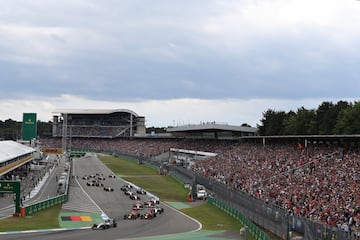 Circuito de Hockenheim en Alemania.