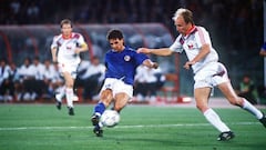 Roberto Baggio y un gol para la historia en Italia 90
