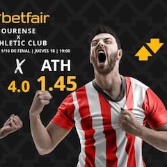 Ourense CF vs. Athletic Club de Bilbao: horario, dónde ver, pronósticos y estadísticas